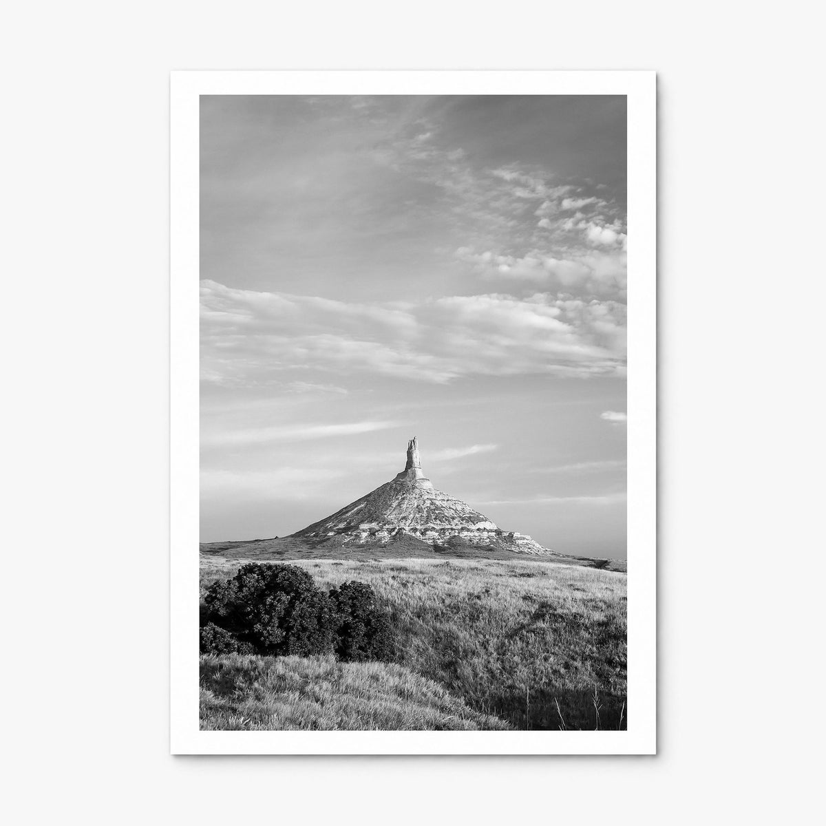 Nebraska Photo Poster, print only (unframed), white border