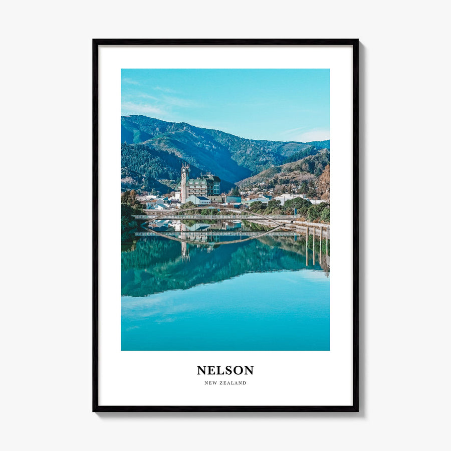 Nelson Classic Poster, framed poster mockup