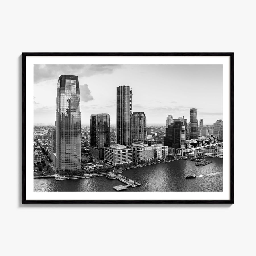 New Jersey Photo Poster, framed poster mockup, white border