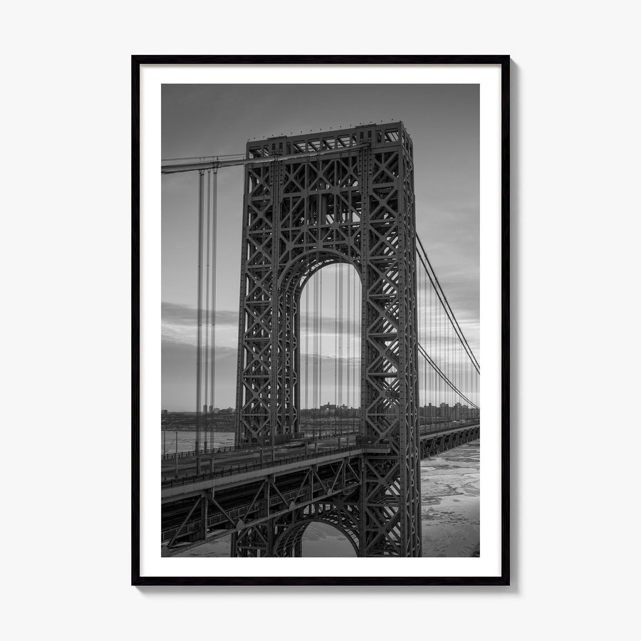 New Jersey Photo No 2 Poster, framed poster mockup, white border