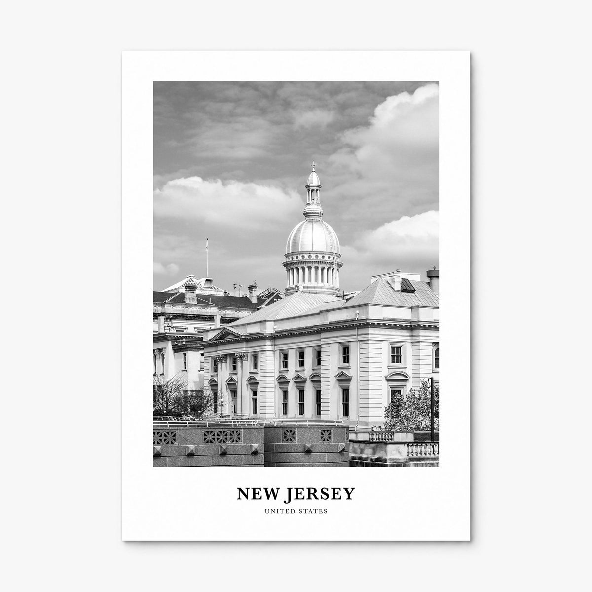 New Jersey Classic No 3 Poster, print only (unframed)