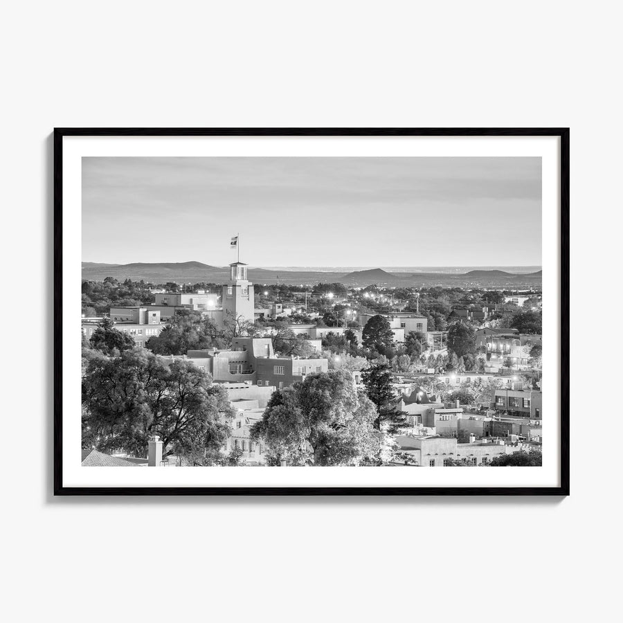 New Mexico Photo Poster, framed poster mockup, white border
