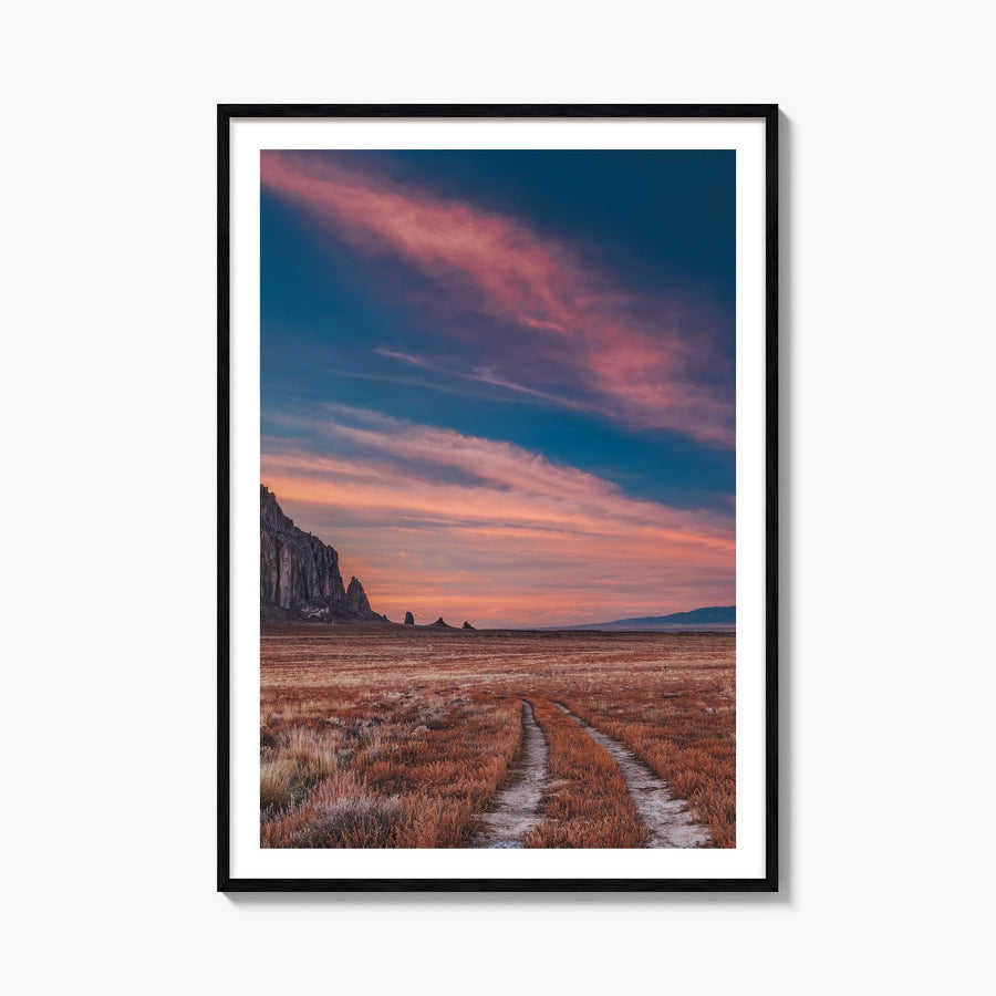New Mexico no. 3 colorful photo poster of United States – vertical wall art, unframed print shown in interior mockup