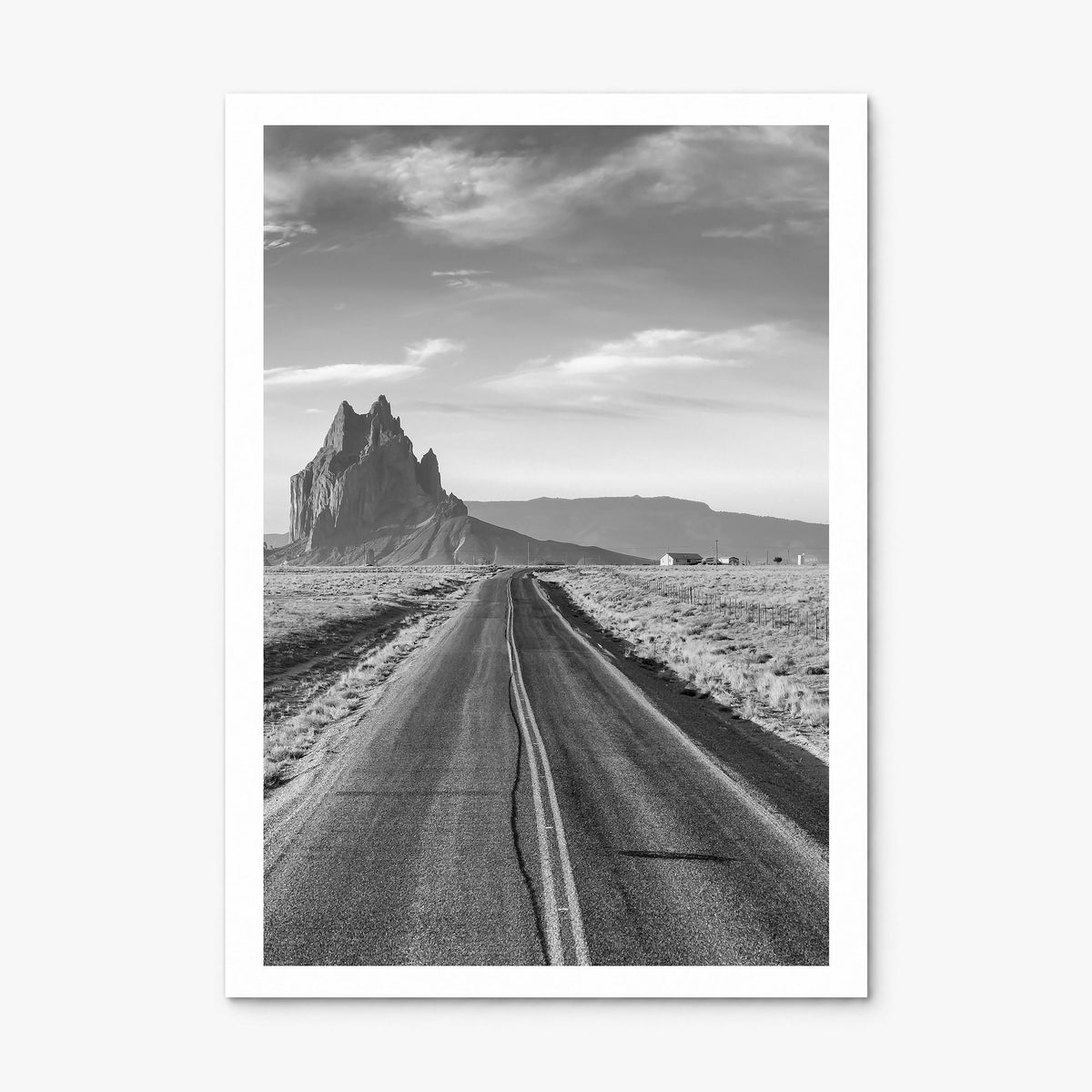 New Mexico Photo Poster, print only (unframed), white border