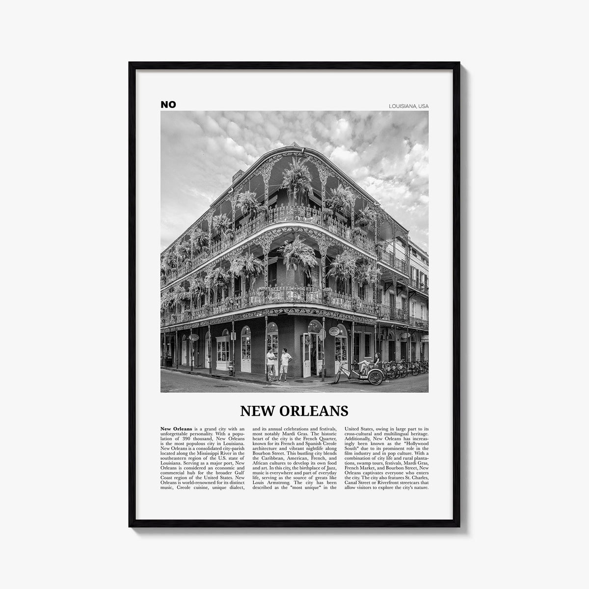 New Orleans Newspaper No 1 Poster