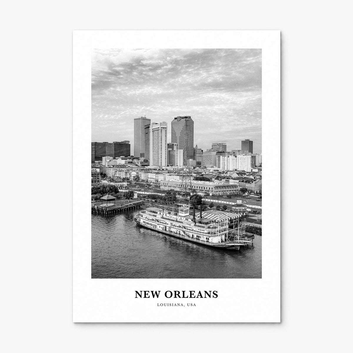 New Orleans Classic No 3 Poster, print only (unframed)