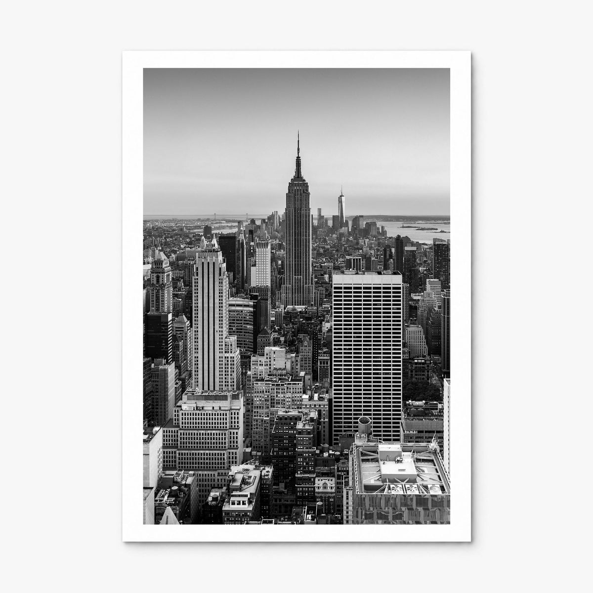 New York City Photo No 1 Poster, print only (unframed), white border