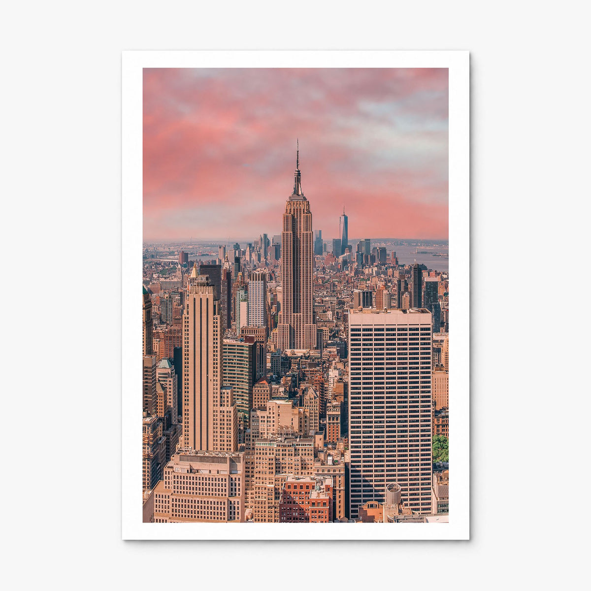 New York City Photo No 1 Poster, print only (unframed), white border