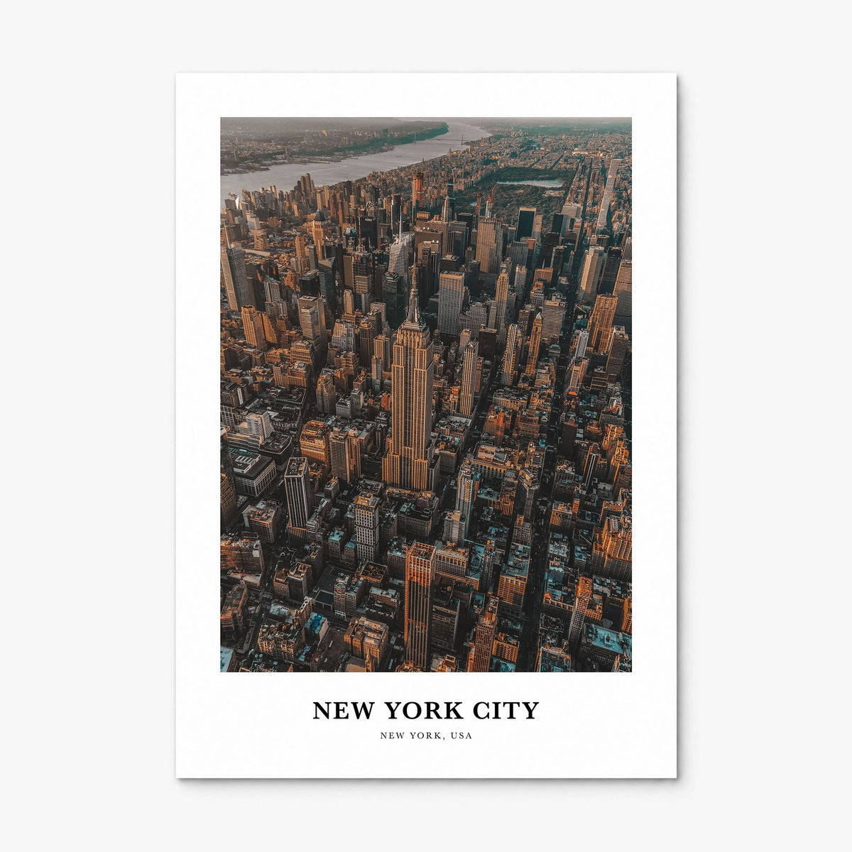 New York City Classic No 3 Poster, print only (unframed)
