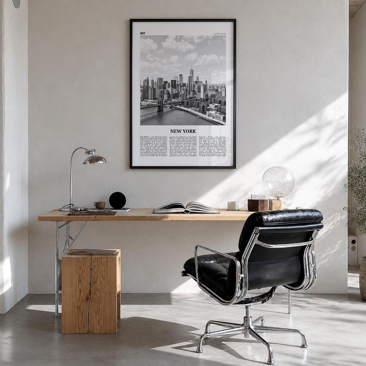New York (State) Newspaper No 1 Poster