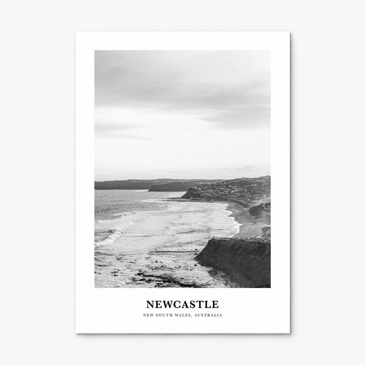 Newcastle, Australia Classic Poster, print only (unframed)
