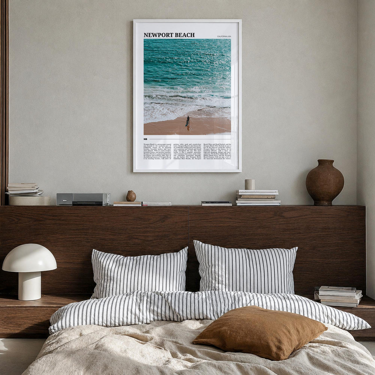 Newport Beach Travel Poster