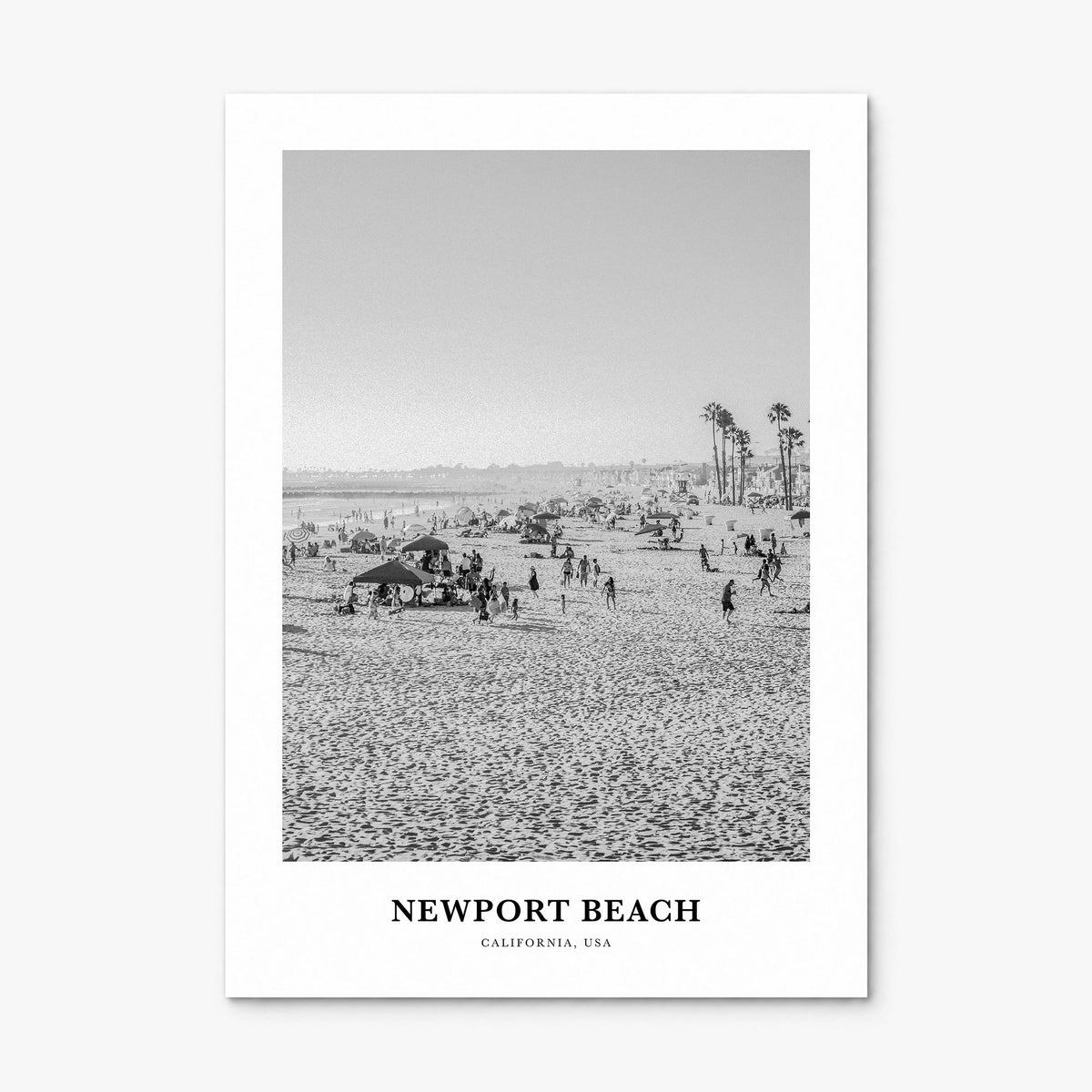 Newport Beach Classic No 1 Poster, print only (unframed)