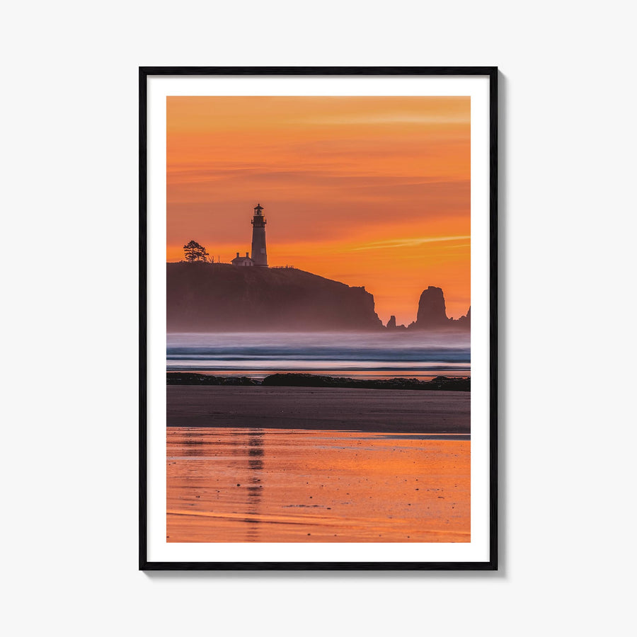 Newport no. 1 colorful photo poster of Rhode Island, USA – vertical wall art, unframed print shown in interior mockup