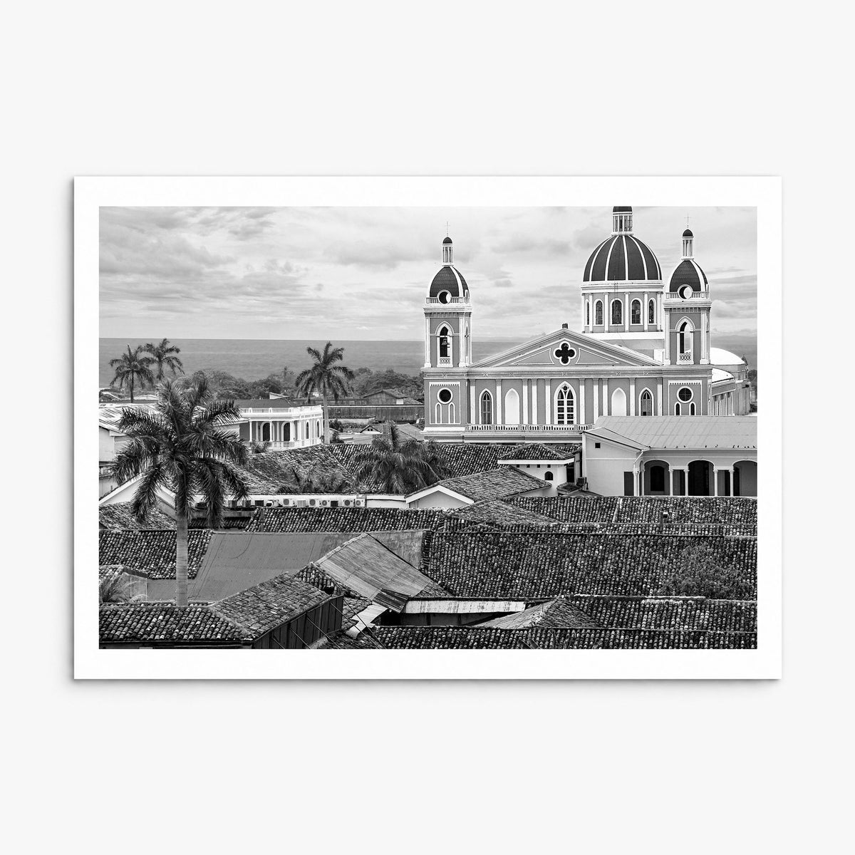 Nicaragua Photo Poster, print only (unframed), white border