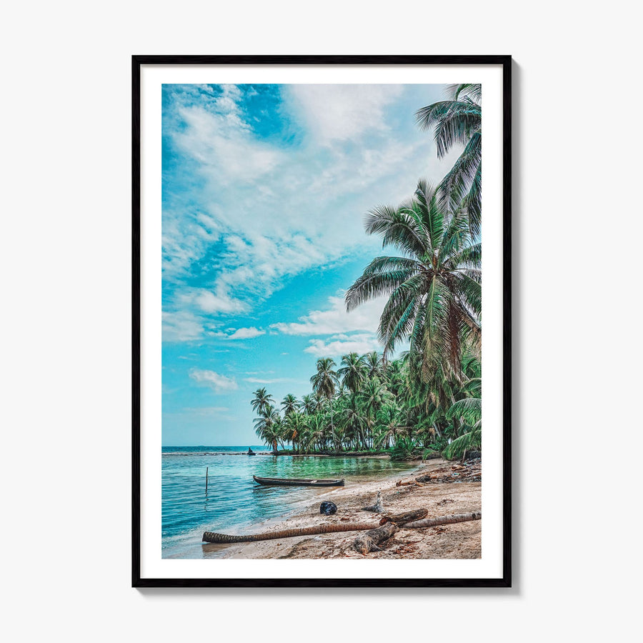 Nicaragua Photo Poster, framed poster mockup, white border