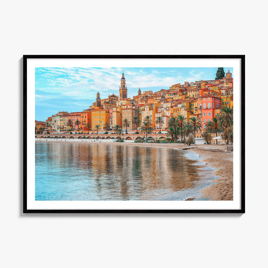 Nice Photo Poster, framed poster mockup, white border