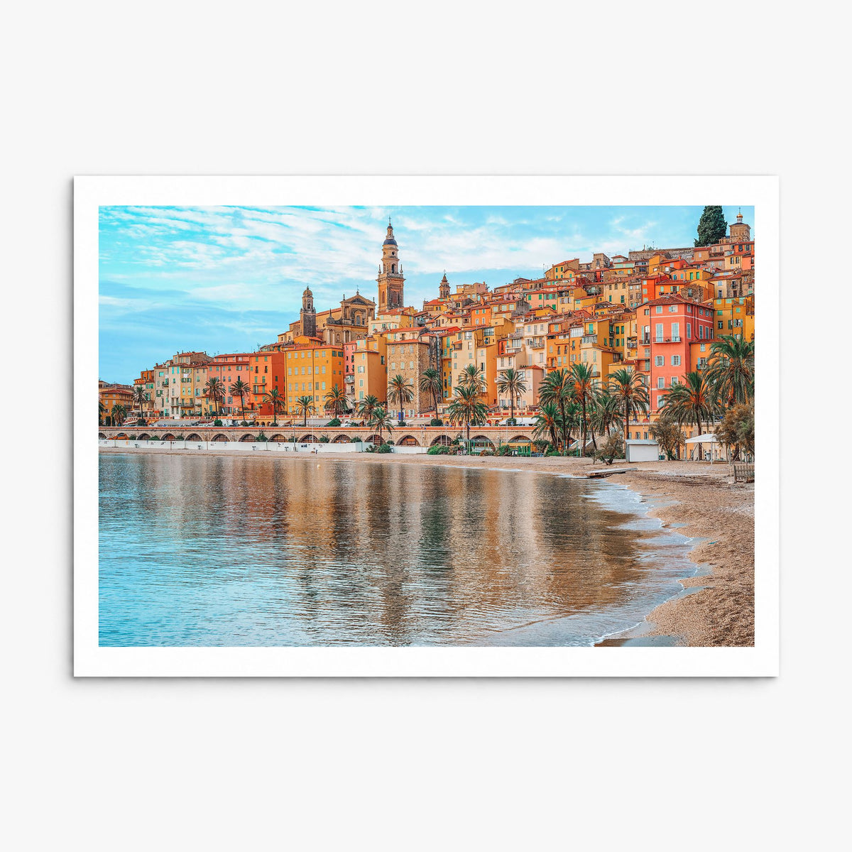 Nice Photo Poster, print only (unframed), white border