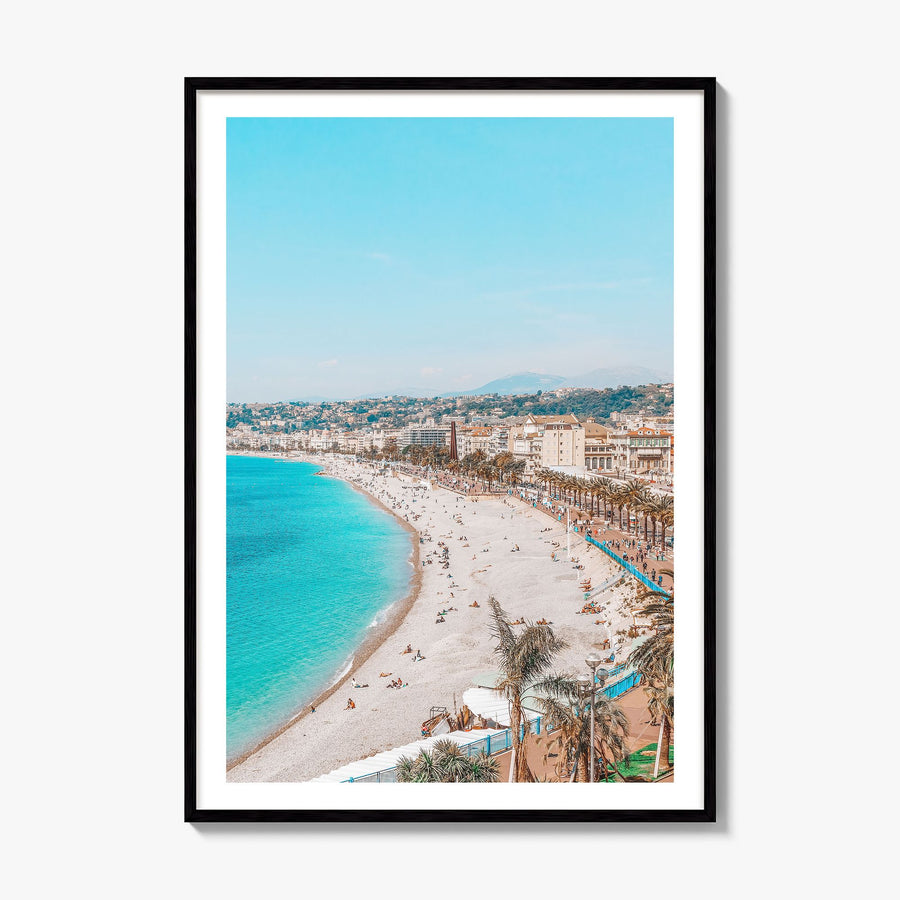 Nice Photo No 1 Poster, framed poster mockup, white border