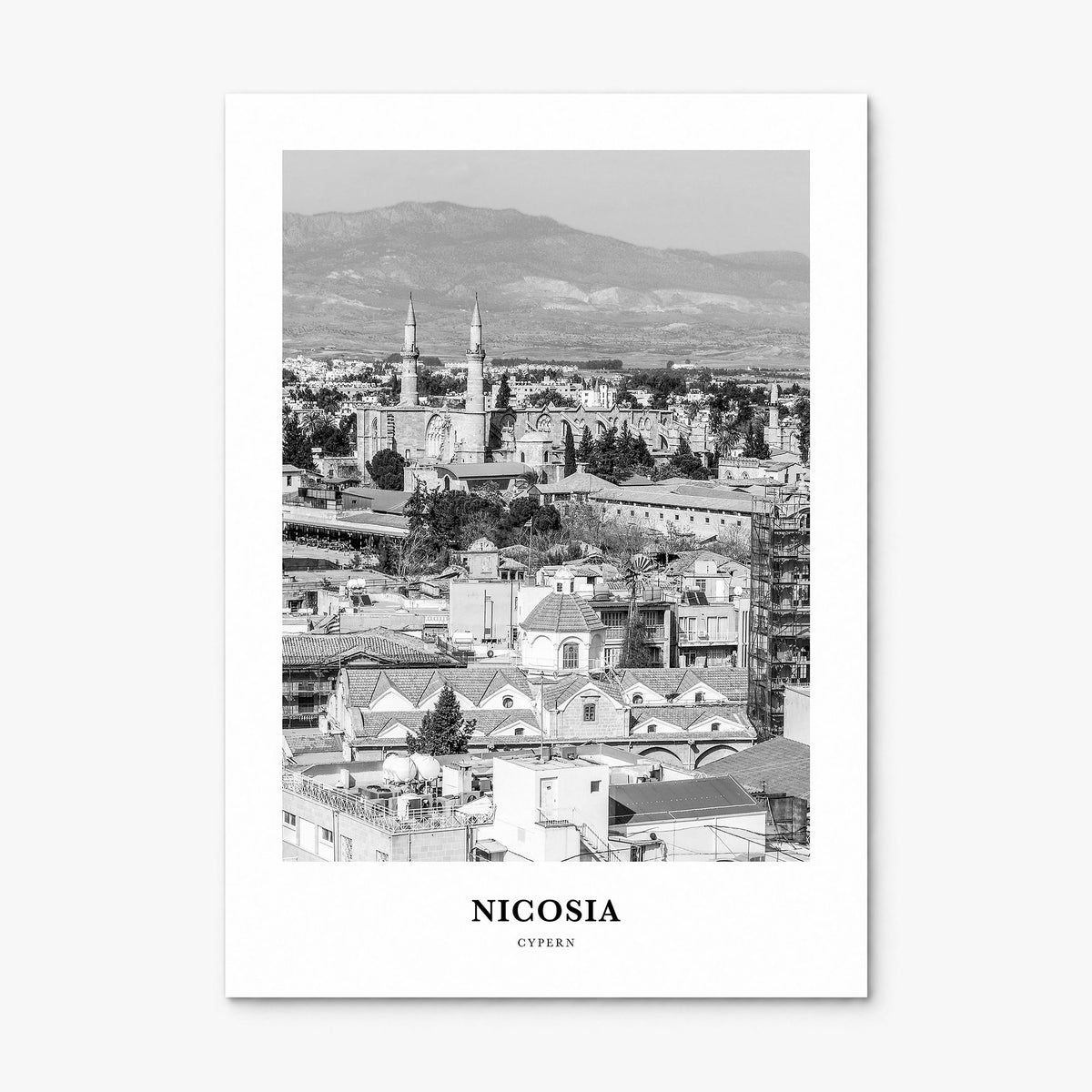 Nicosia Classic Poster, print only (unframed)