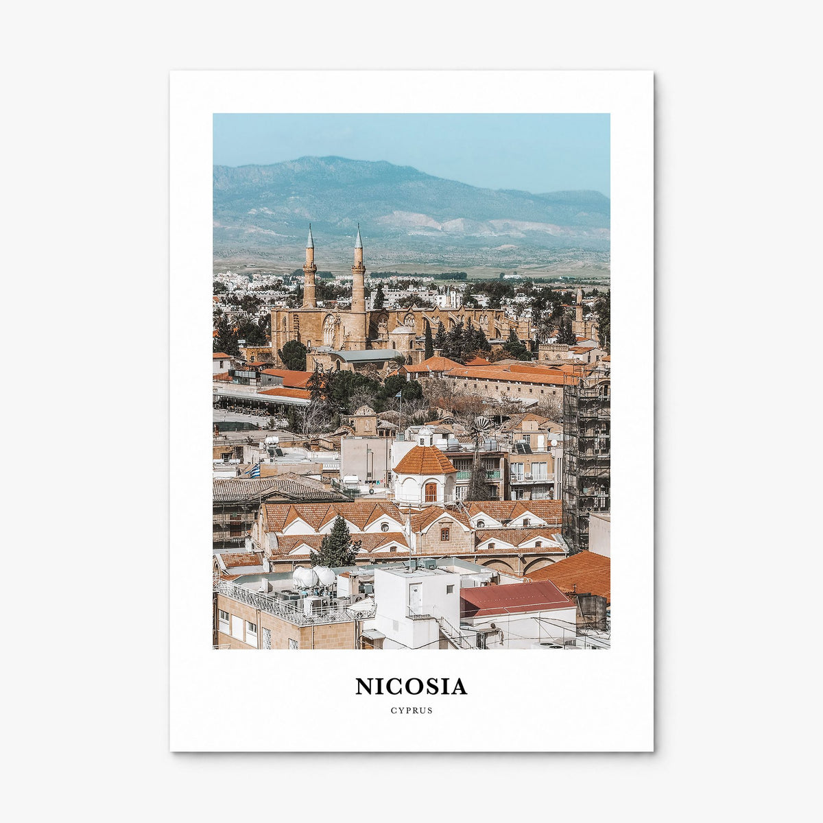 Nicosia Classic Poster, print only (unframed)