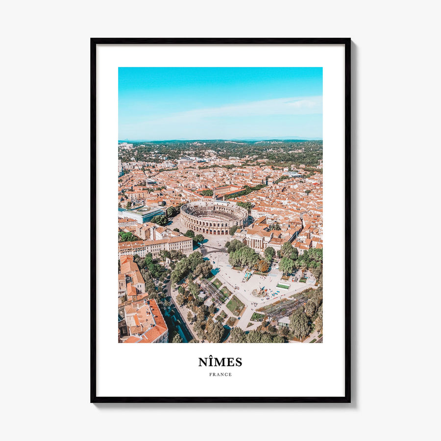 Nîmes Classic Poster, framed poster mockup