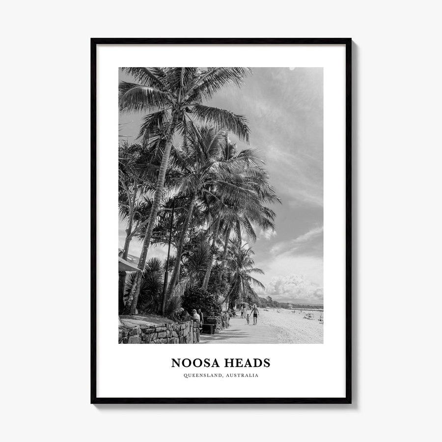 Noosa Heads Classic No 1 Poster, framed poster mockup