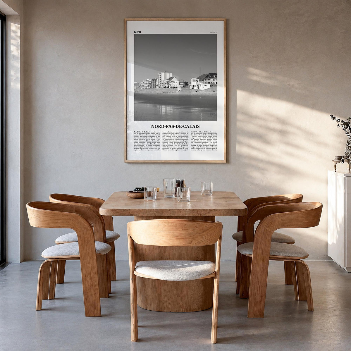 Nord-Pas-de-Calais Newspaper Poster