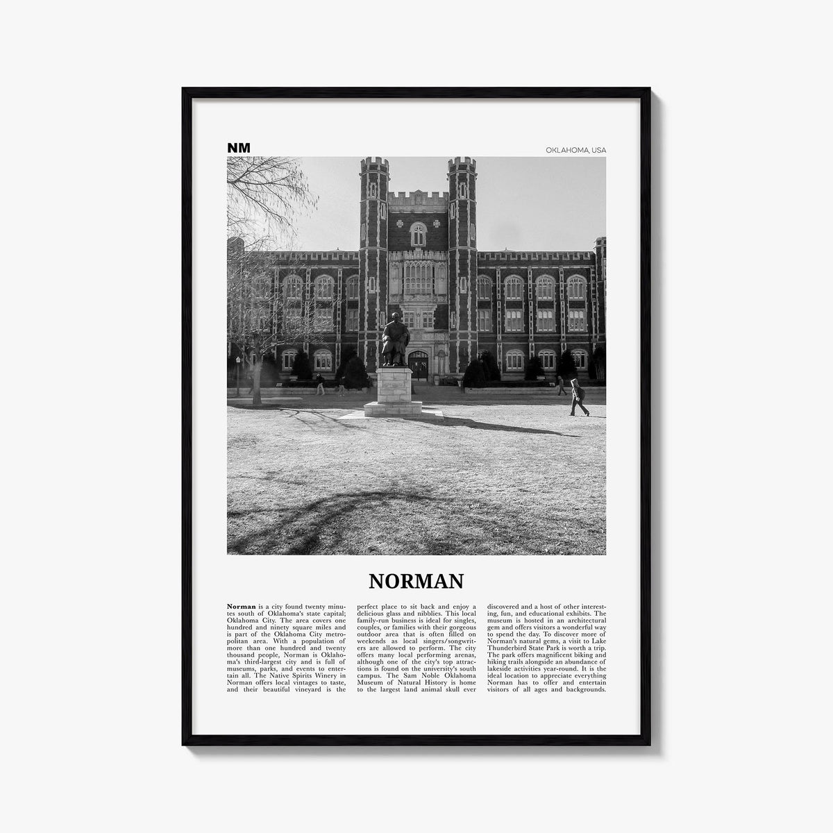 Norman Newspaper Poster