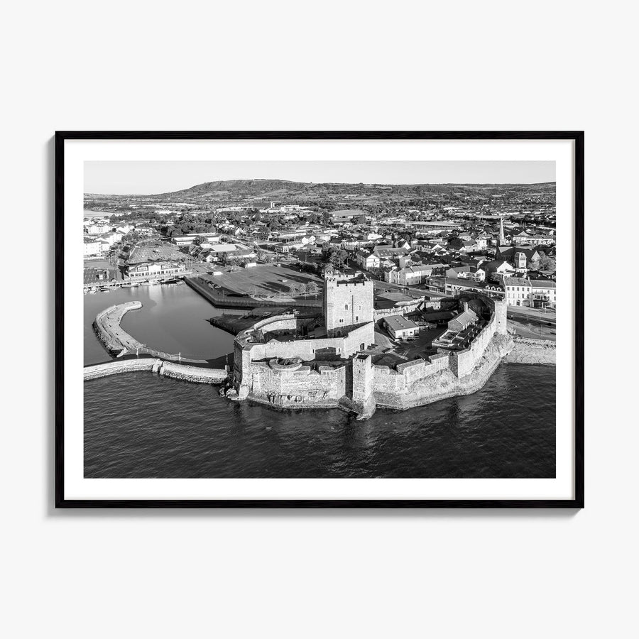 Norman Photo Poster, framed poster mockup, white border