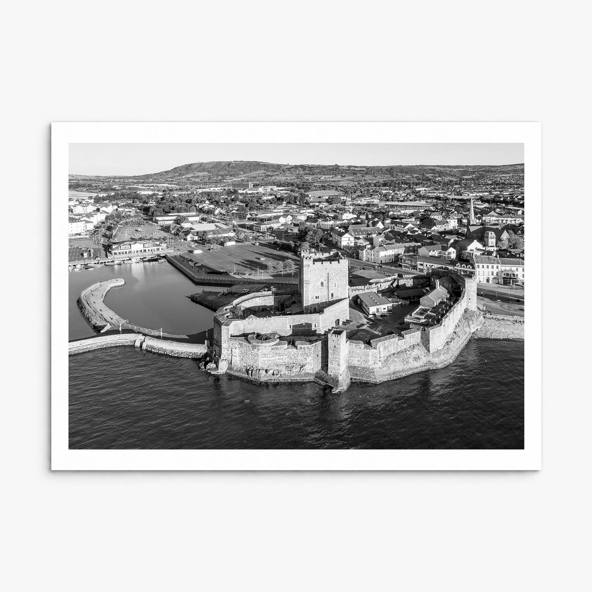 Norman Photo Poster, print only (unframed), white border