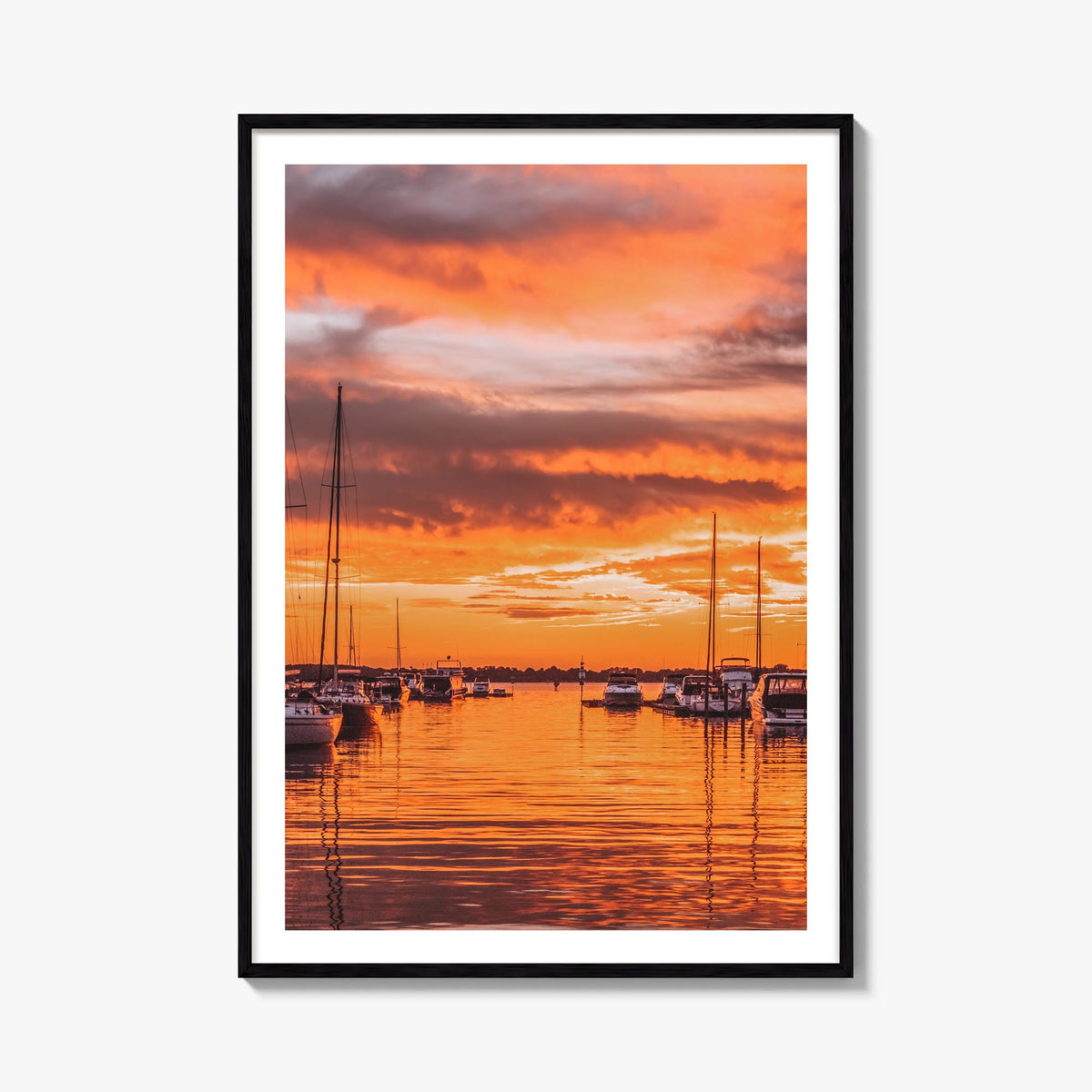 Norman no. 2 colorful photo poster of Oklahoma, USA – vertical wall art, unframed print shown in interior mockup