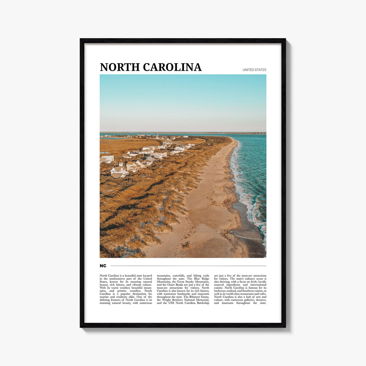 North Carolina Travel No 2 Poster