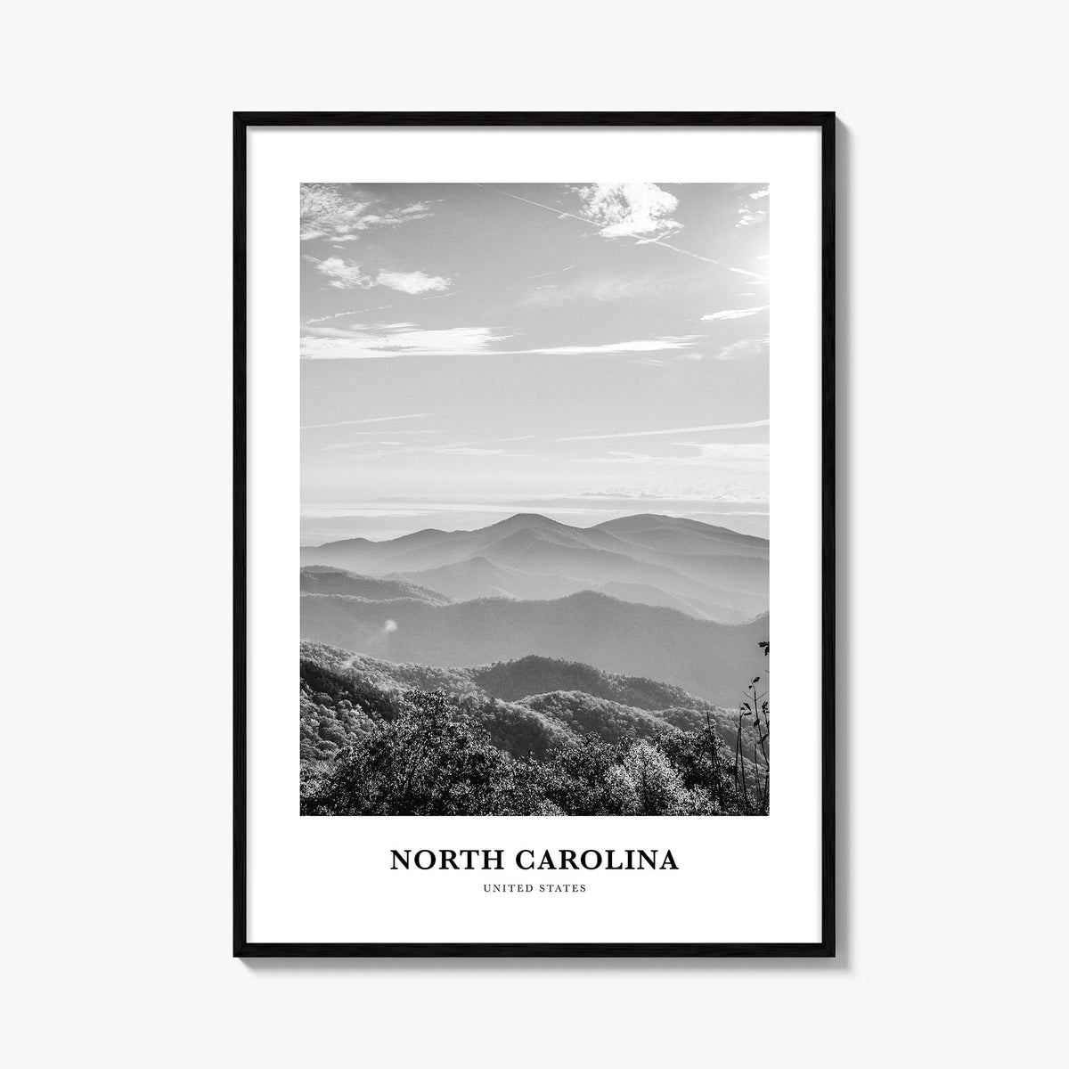 North Carolina Classic No 3 Poster