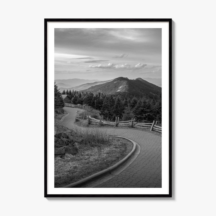 North Carolina Photo No 2 Poster, framed poster mockup, white border