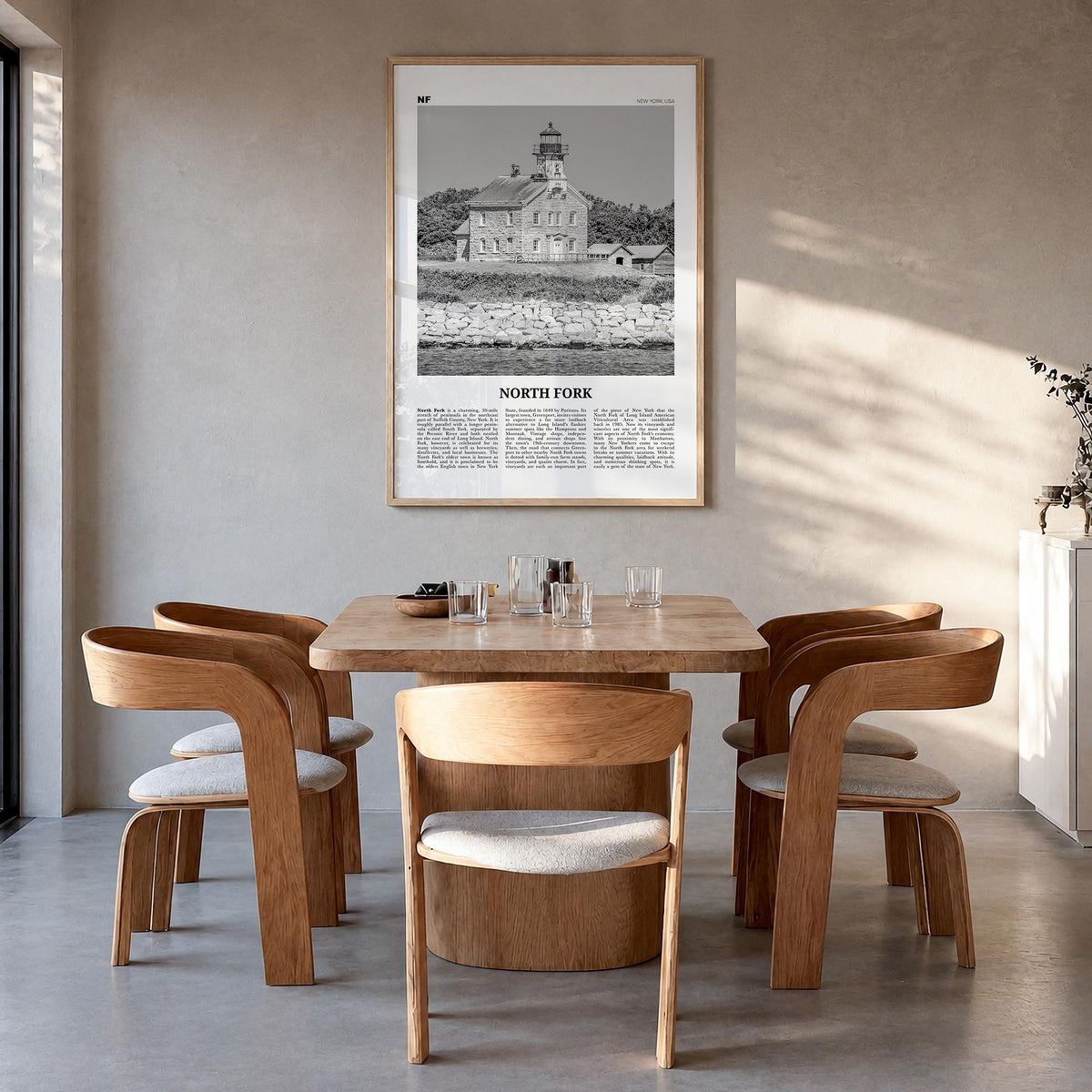 North Fork Newspaper Poster