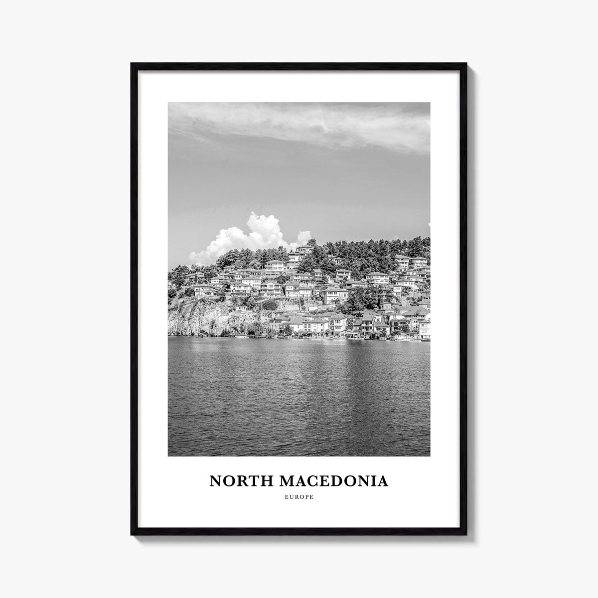 North Macedonia Classic Poster