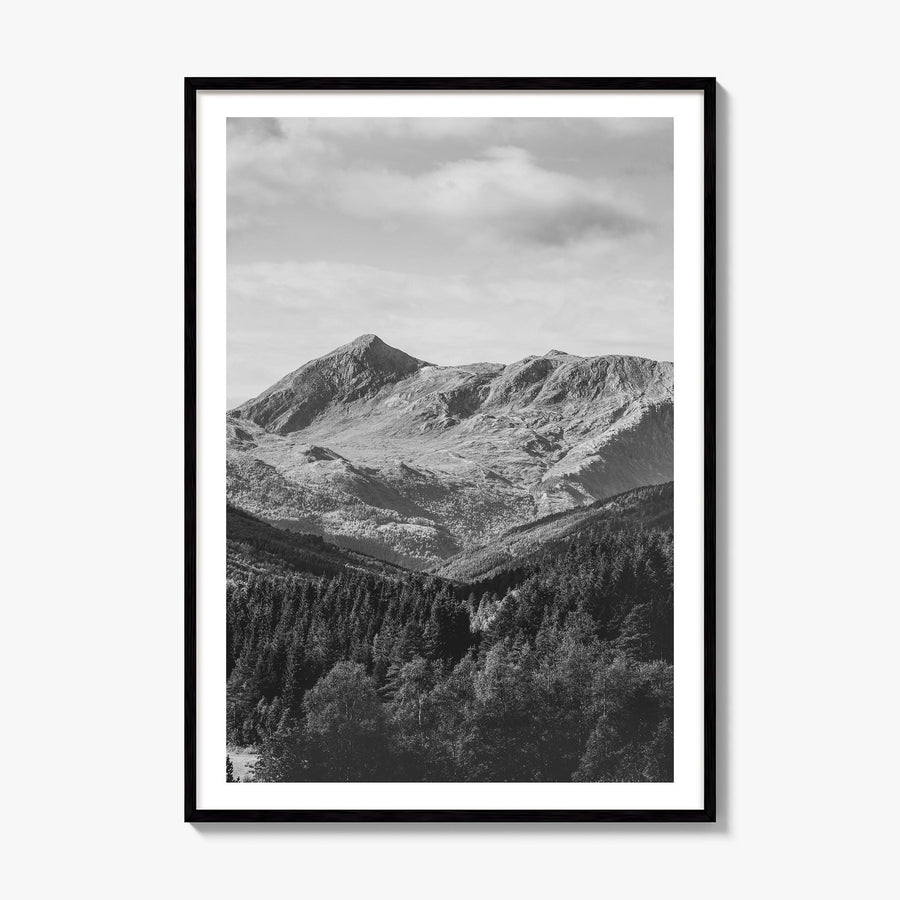 Norway Photo No 2 Poster, framed poster mockup, white border