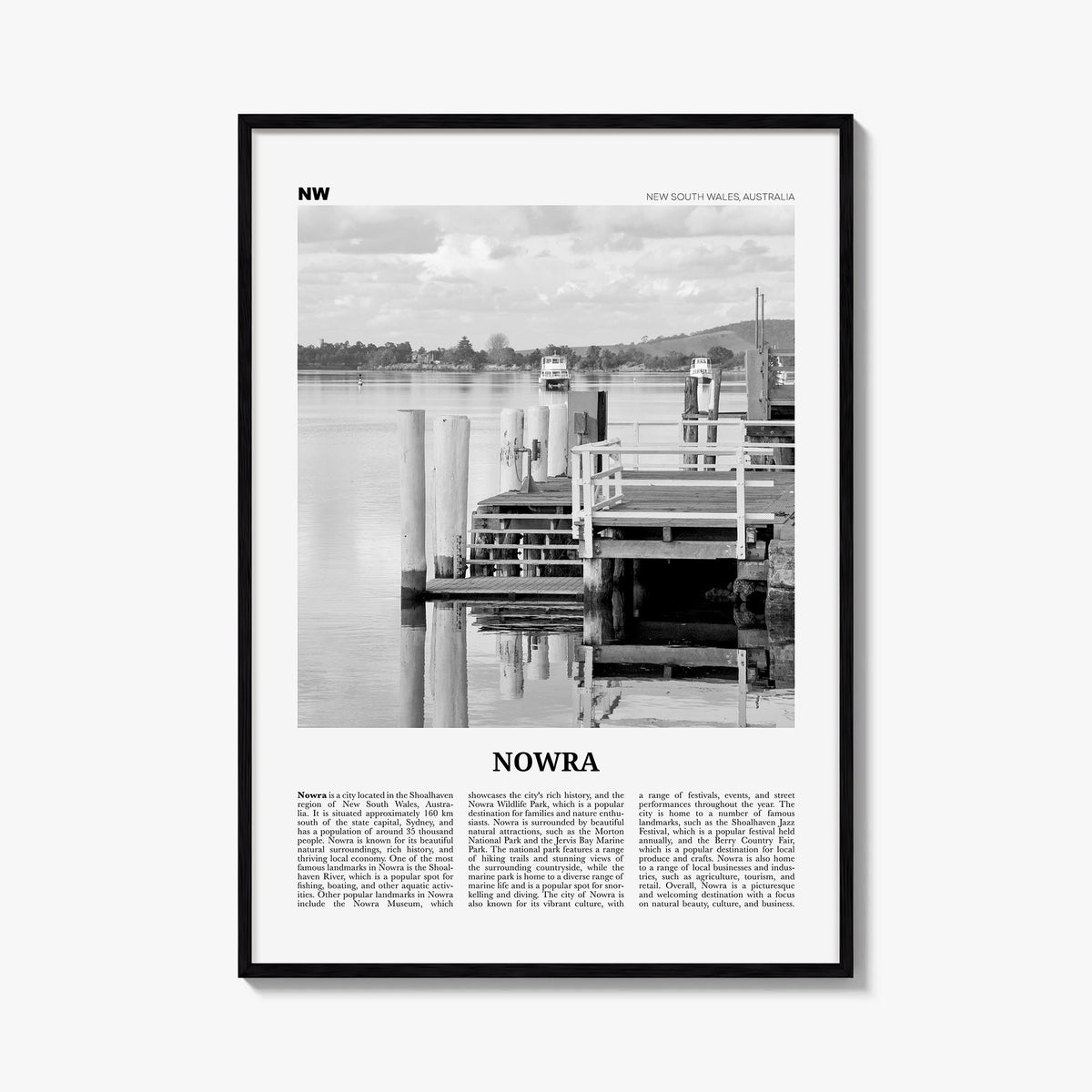 Nowra Newspaper Poster