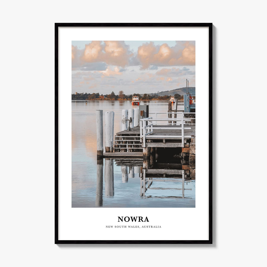 Nowra Classic Poster, framed poster mockup