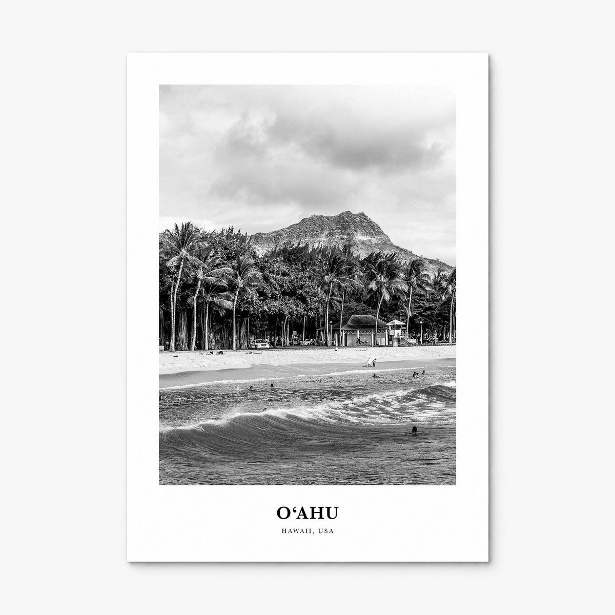 o'Ahu Classic Poster, print only (unframed)