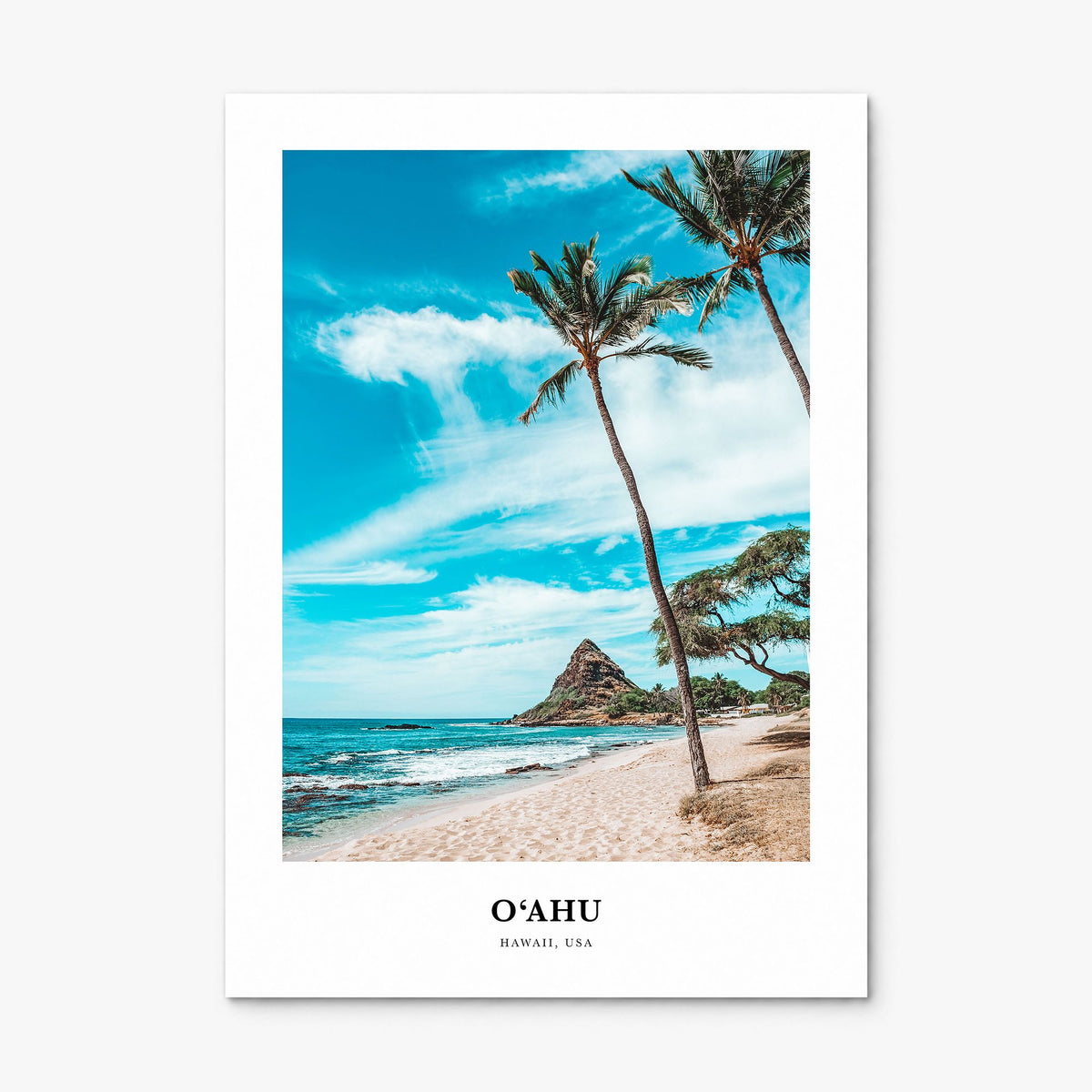 o'Ahu Classic Poster, print only (unframed)
