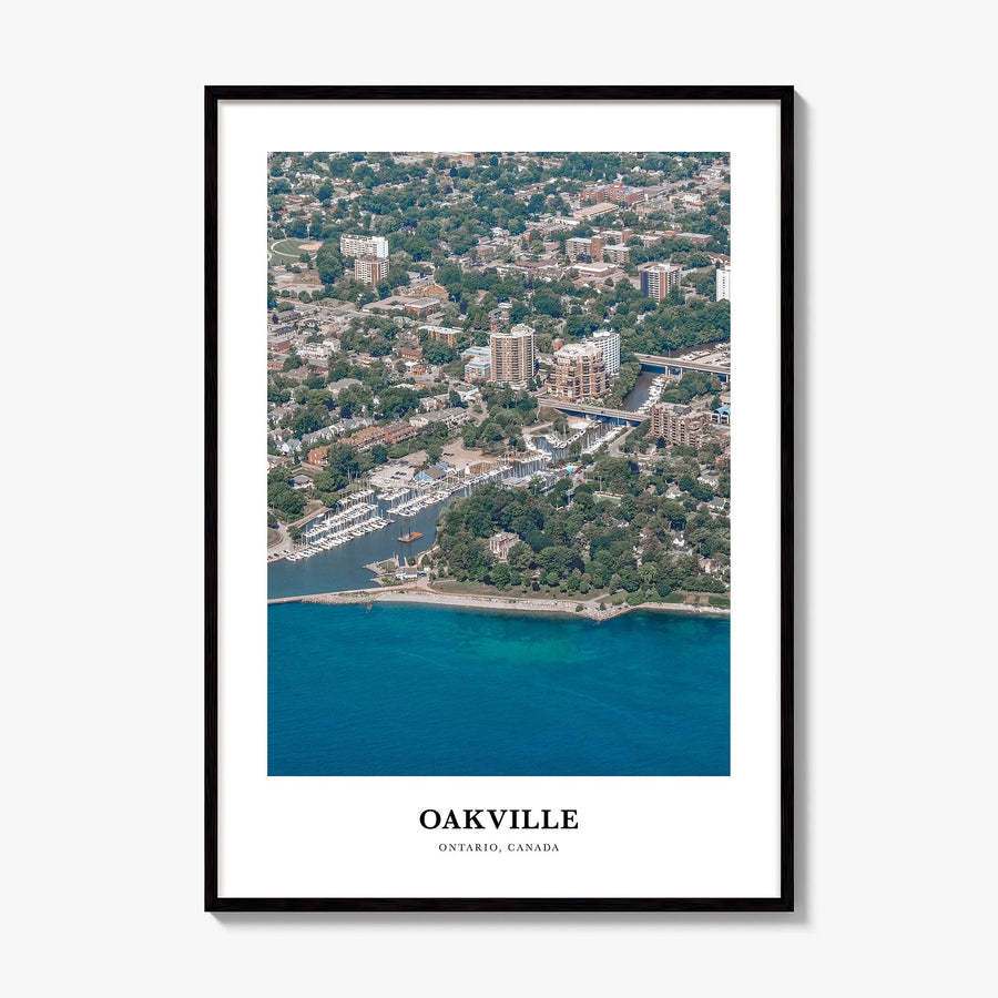 Oakville Classic Poster, framed poster mockup