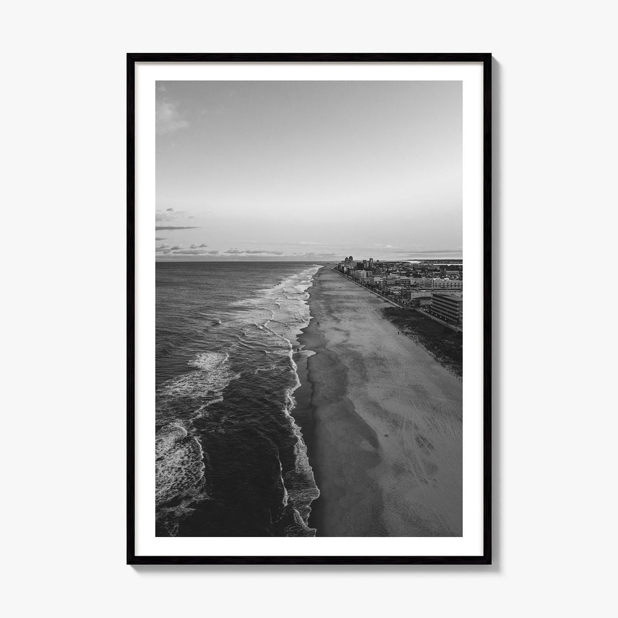 Ocean City, Maryland Photo No 2 Poster, framed poster mockup, white border