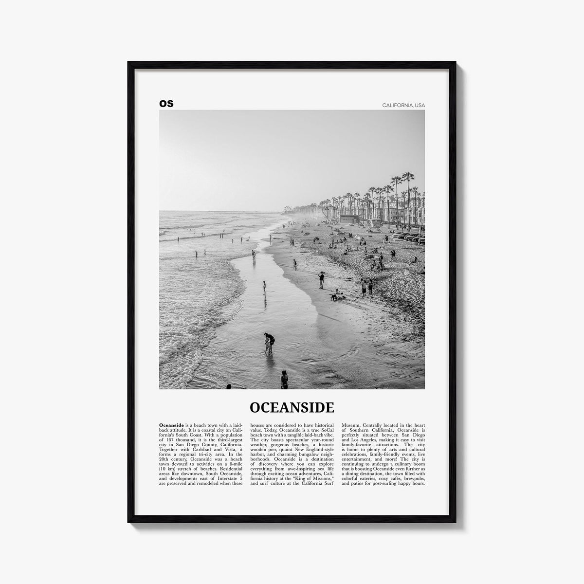 Oceanside Newspaper No 2 Poster