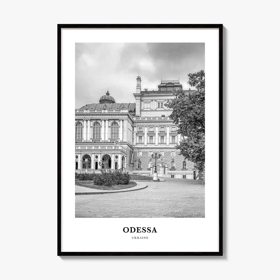 Odessa Classic Poster, framed poster mockup