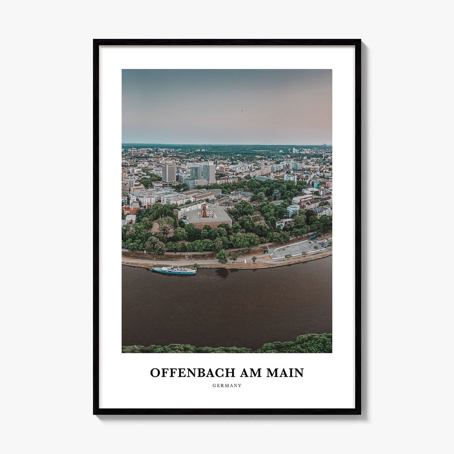 Offenbach am Main Classic Poster, framed poster mockup