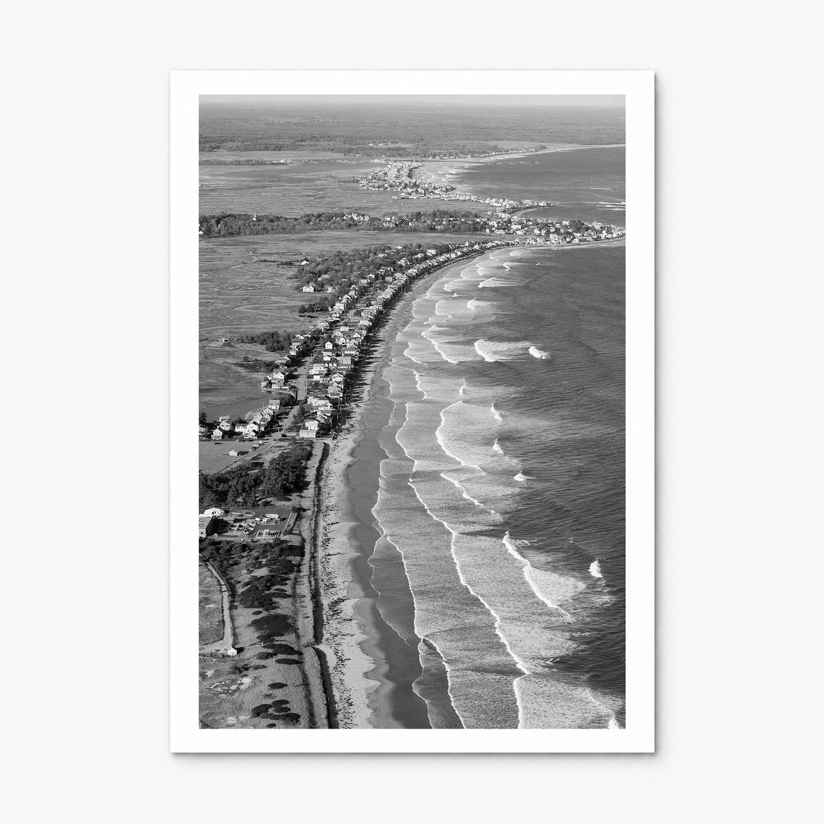 Ogunquit Photo Poster, print only (unframed), white border