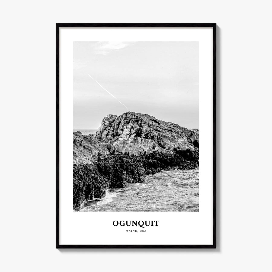 Ogunquit Classic Poster, framed poster mockup