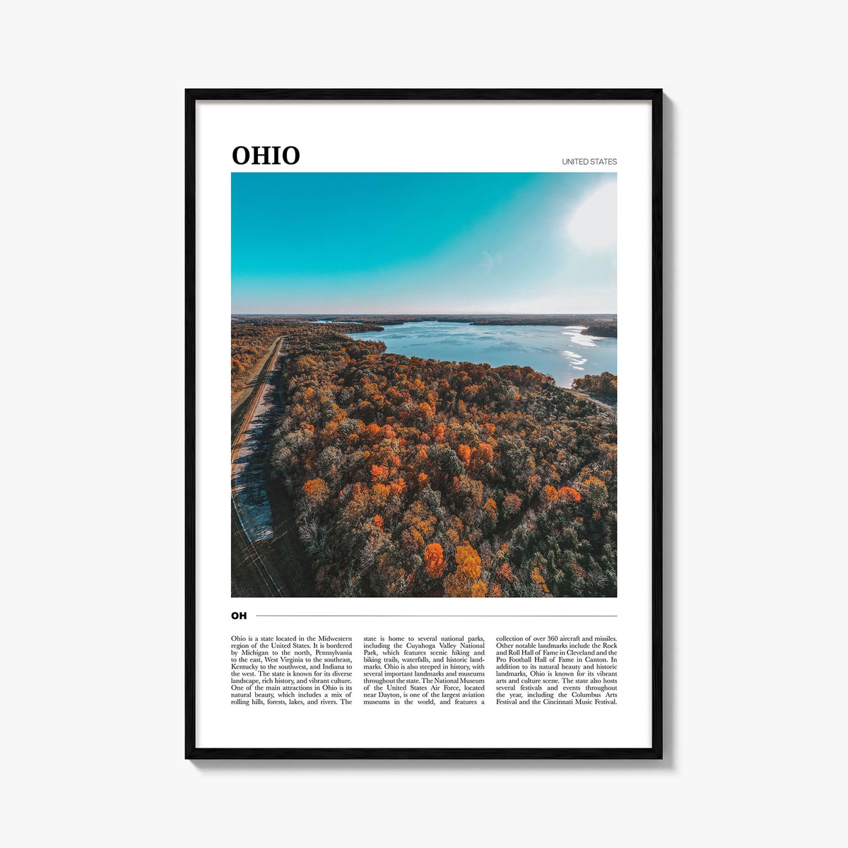Ohio Travel Poster